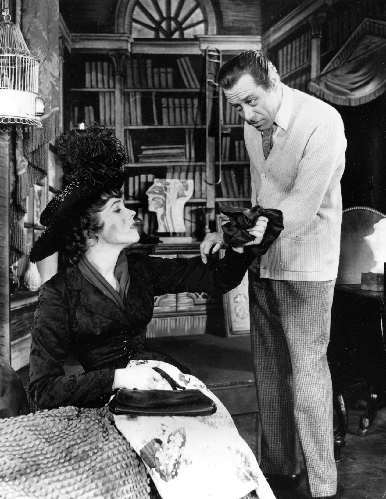 1956: Julie Andrews and Rex Harrison in "My Fair Lady"